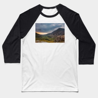 Pen yr Ole Wen and the Ogwen Valley Baseball T-Shirt